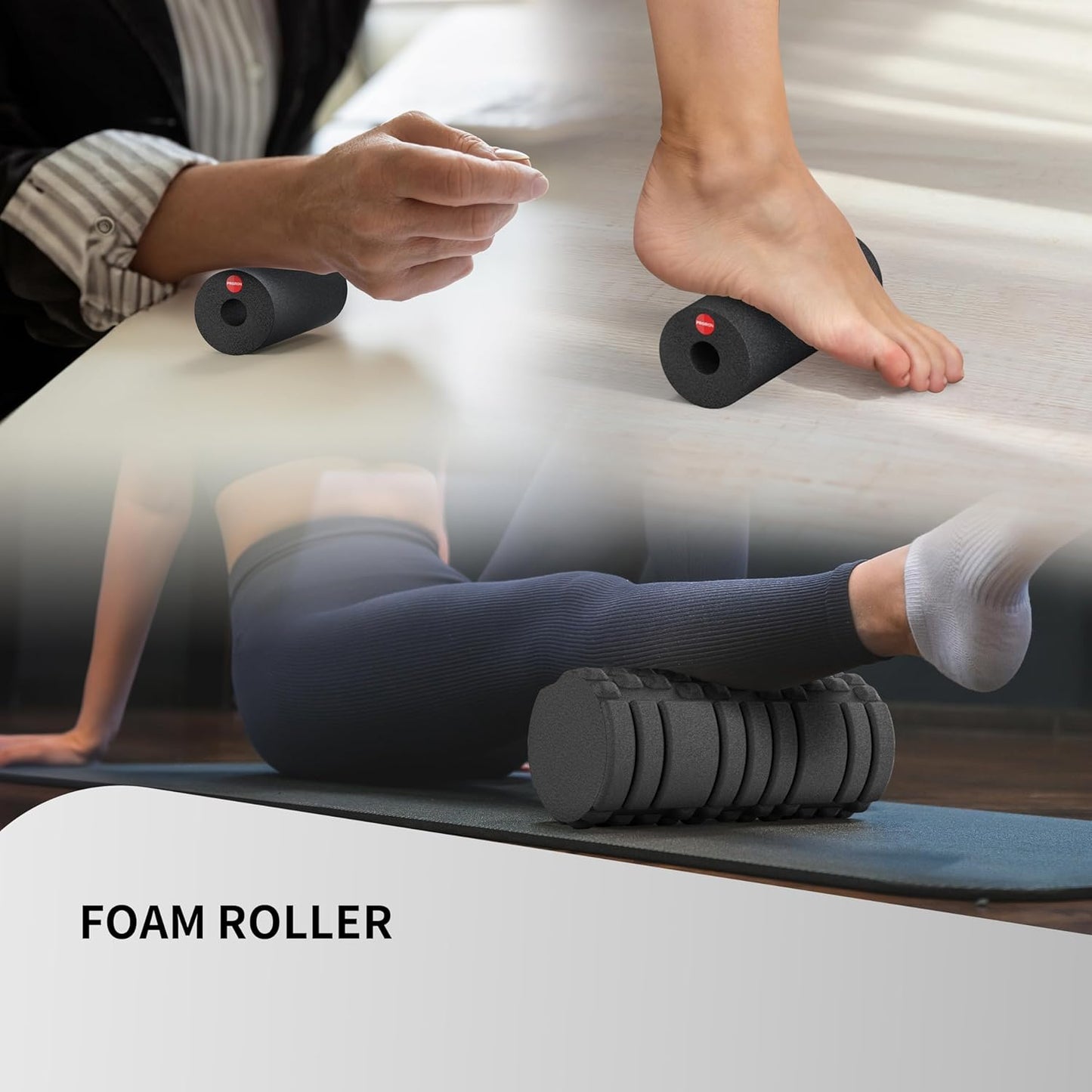 5 in 1 Deep Tissue Foam Roller Set