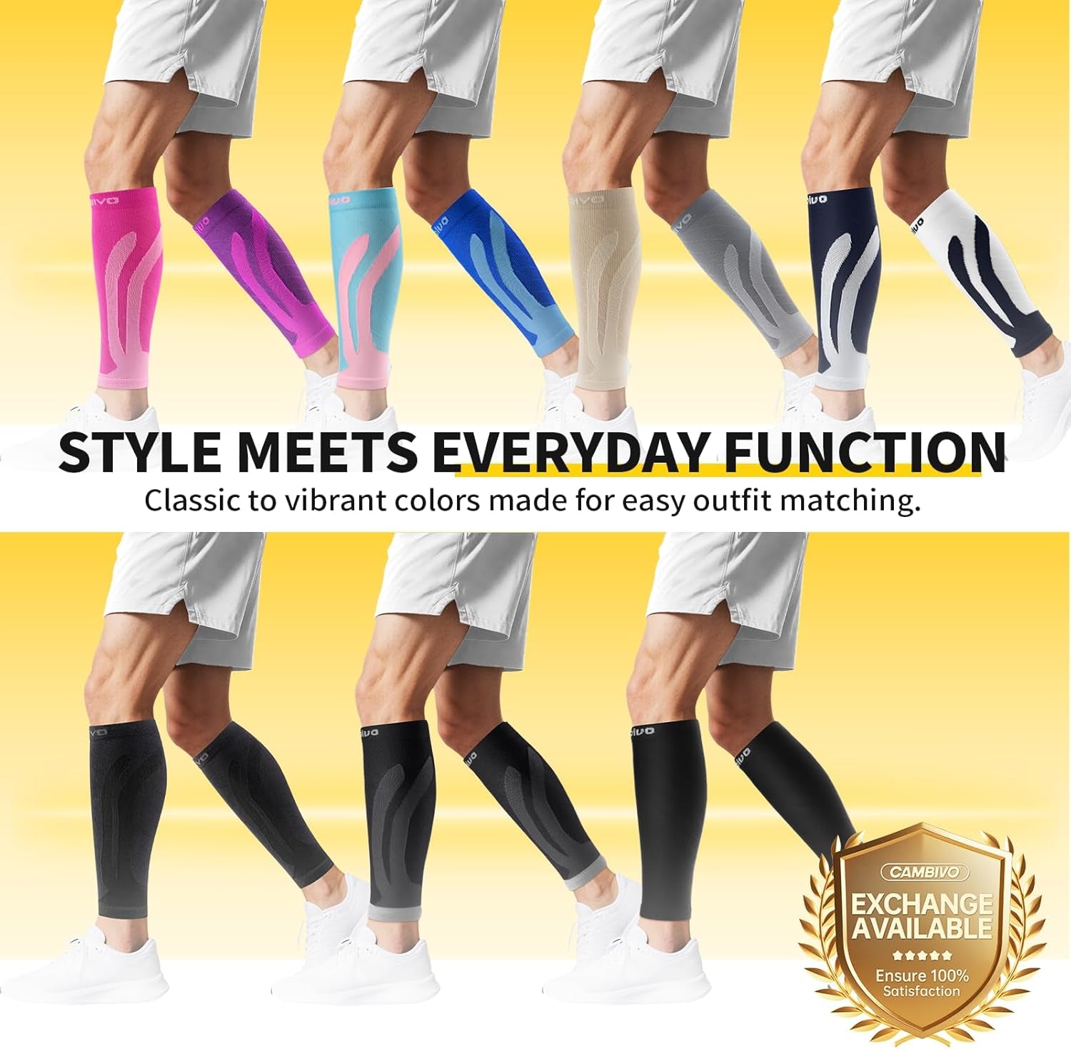 Calf Compression Sleeves 