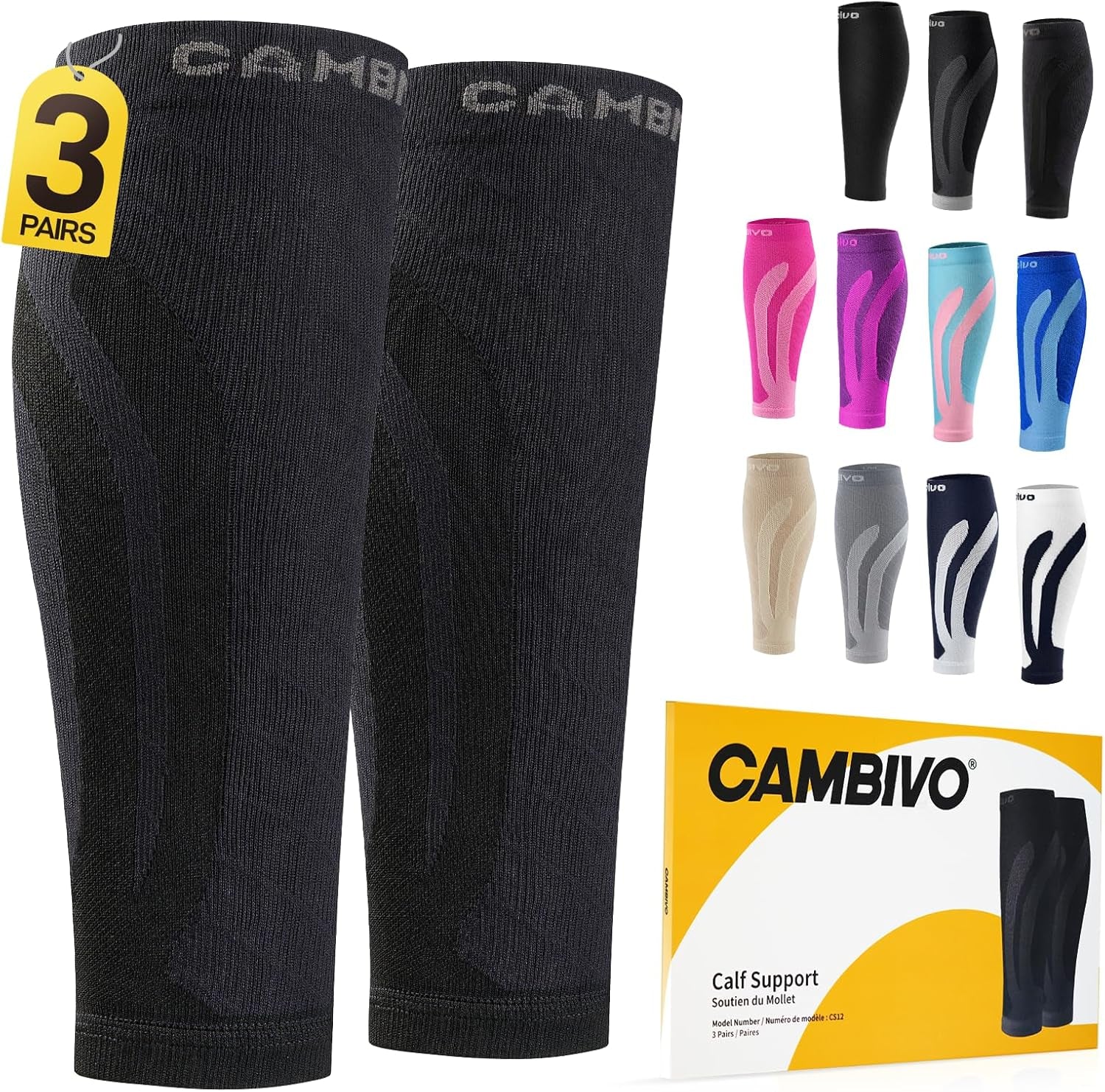 Calf Compression Sleeves 