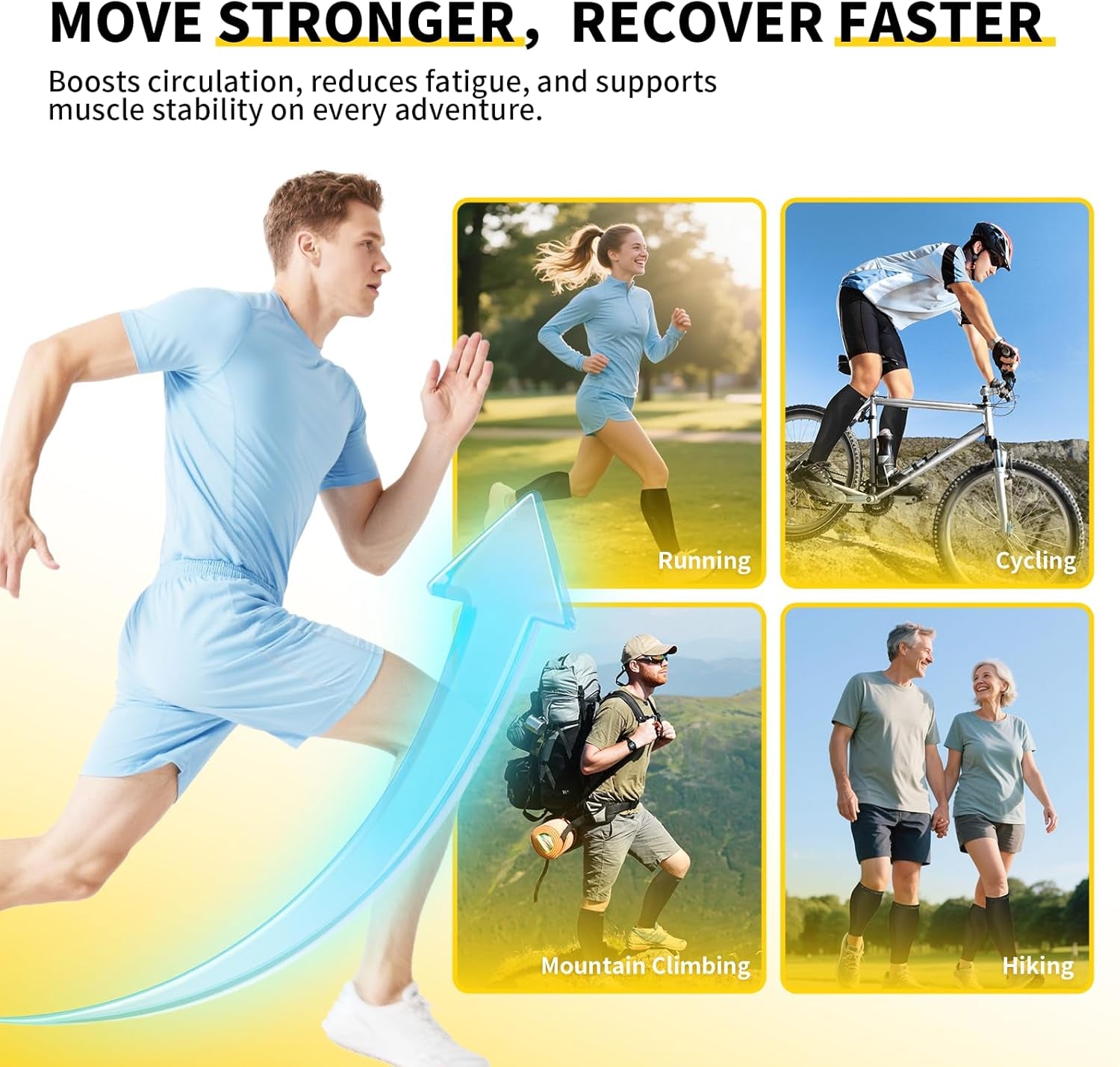 Calf Compression Sleeves 