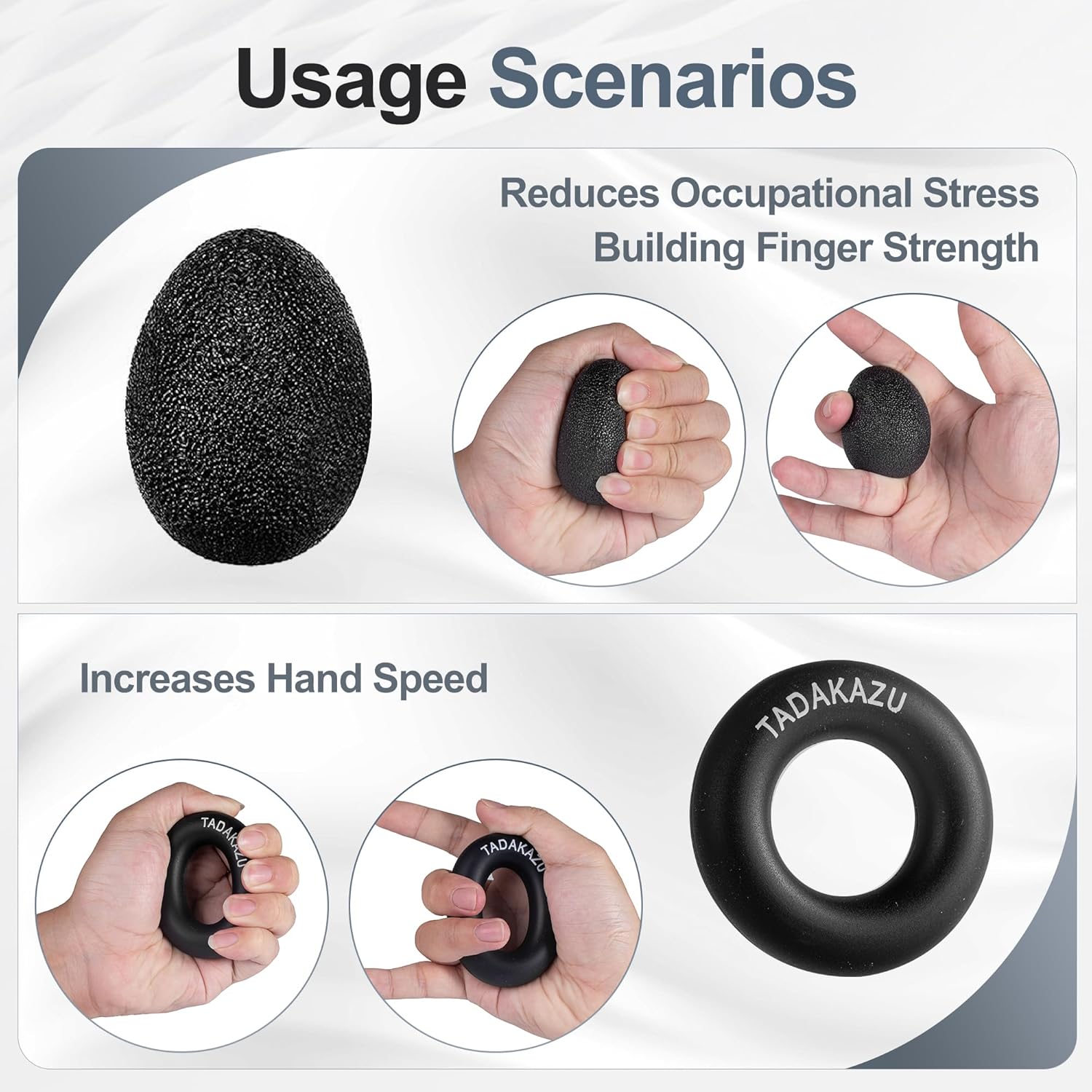 Grip Strength Trainer Kit (5 Pack)