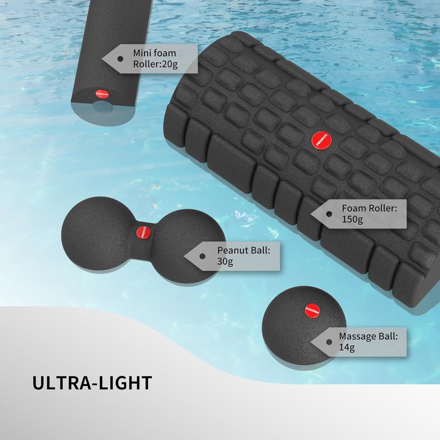5 in 1 Deep Tissue Foam Roller Set 